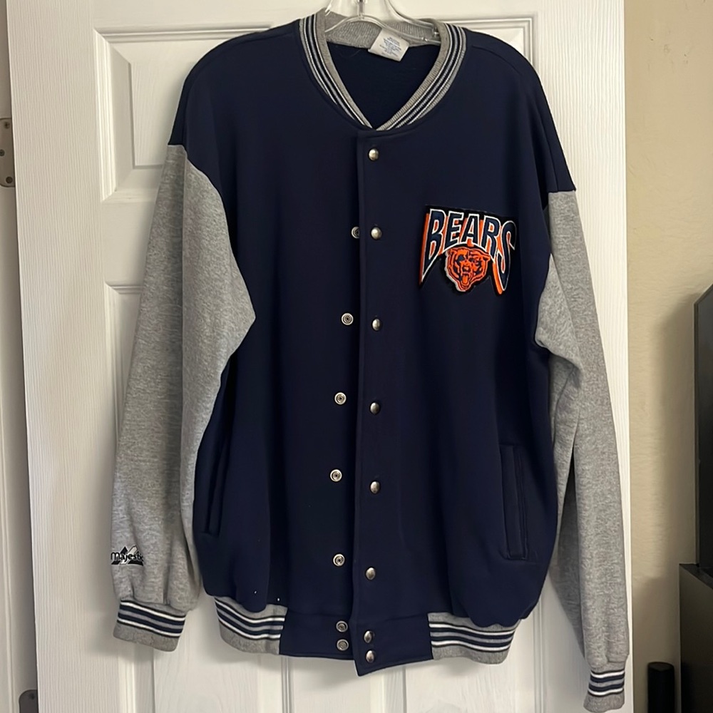Large Vintage Chicago Bears Jacket